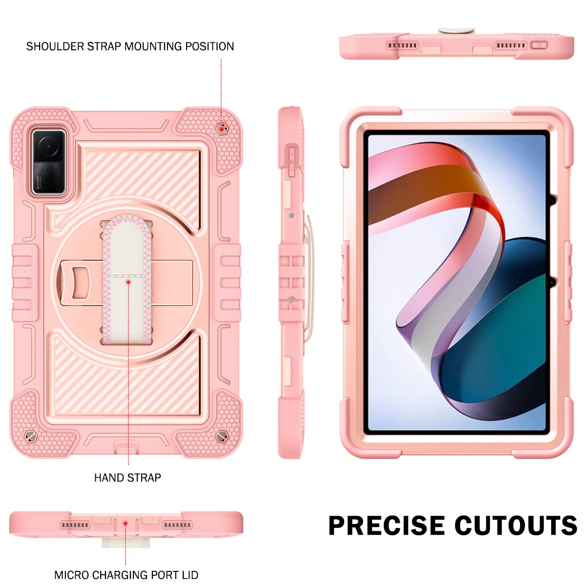 【美品】Xiaomi Redmi Pad 10インチ 128GB 6GB カバー Amazon.com: YOUULAR Tablet Case for Xiaomi Redmi Pad 10.61 inches